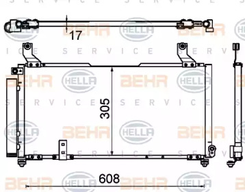 BEHR HELLA SERVICE 8FC 351 310-761