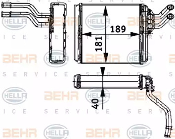 BEHR HELLA SERVICE 8FH 351 311-411