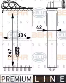 BEHR HELLA SERVICE 8FH 351 312-131