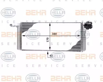 BEHR HELLA SERVICE 8FH 351 312-311