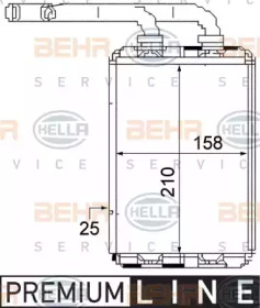 BEHR HELLA SERVICE 8FH 351 313-321