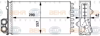 BEHR HELLA SERVICE 8FH 351 313-441