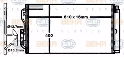 BEHR HELLA SERVICE 8FC 351 316-601