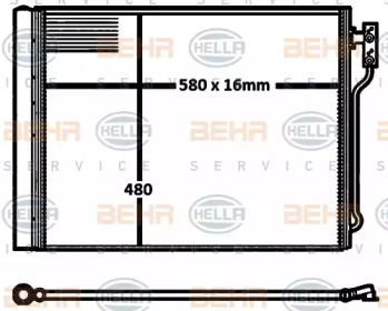 BEHR HELLA SERVICE 8FC 351 316-611