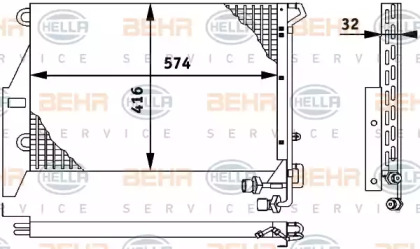 BEHR HELLA SERVICE 8FC 351 317-201