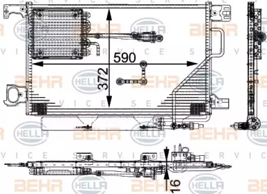 BEHR HELLA SERVICE 8FC 351 317-491