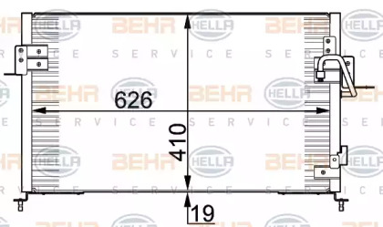 BEHR HELLA SERVICE 8FC 351 318-001