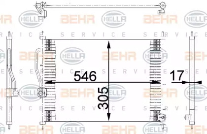 BEHR HELLA SERVICE 8FC 351 318-081