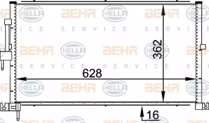 BEHR HELLA SERVICE 8FC 351 318-311