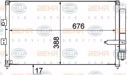 BEHR HELLA SERVICE 8FC 351 318-611