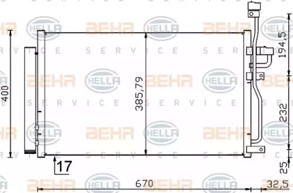 BEHR HELLA SERVICE 8FC 351 319-191