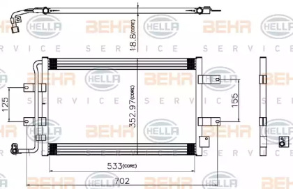 BEHR HELLA SERVICE 8FC 351 319-311