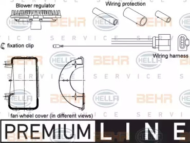 BEHR HELLA SERVICE 5HL 351 320-801