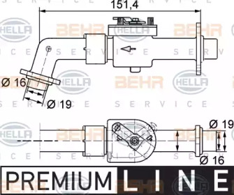 BEHR HELLA SERVICE 9XL 351 328-111