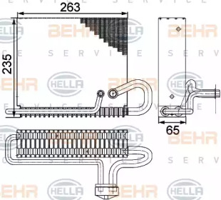 BEHR HELLA SERVICE 8FV 351 330-271