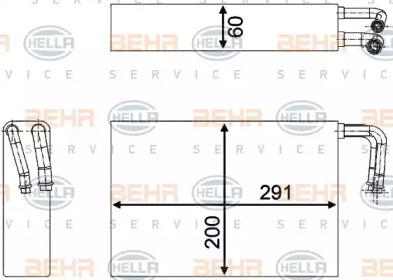 BEHR HELLA SERVICE 8FV 351 330-641