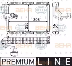 BEHR HELLA SERVICE 8FV 351 330-681