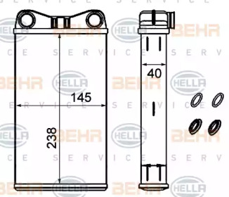 BEHR HELLA SERVICE 8FH 351 333-184