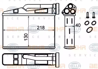 BEHR HELLA SERVICE 8FH 351 333-204