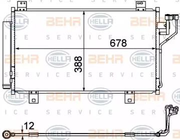 BEHR HELLA SERVICE 8FC 351 344-604