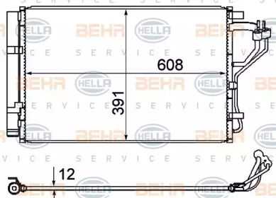 BEHR HELLA SERVICE 8FC 351 344-624