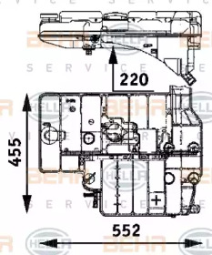 BEHR HELLA SERVICE 8MA 376 705-191