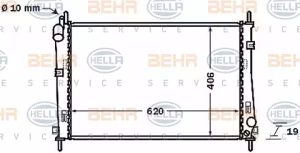 BEHR HELLA SERVICE 8MK 376 705-551