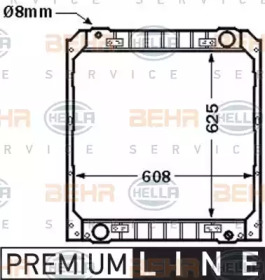 BEHR HELLA SERVICE 8MK 376 705-761 BEHR HELLA SERVICE 8MK 376 705-761