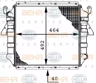 BEHR HELLA SERVICE 8MK 376 706-321 BEHR HELLA SERVICE 8MK 376 706-321