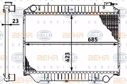 BEHR HELLA SERVICE 8MK 376 706-451