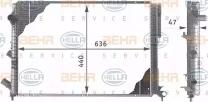 BEHR HELLA SERVICE 8MK 376 706-561