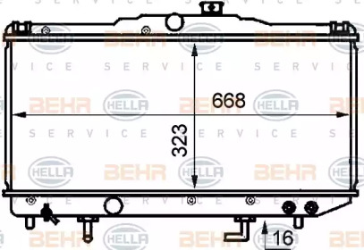 BEHR HELLA SERVICE 8MK 376 707-711 BEHR HELLA SERVICE 8MK 376 707-711