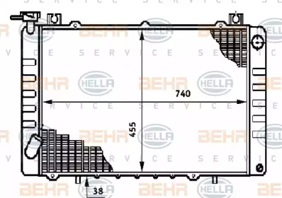 BEHR HELLA SERVICE 8MK 376 708-621 BEHR HELLA SERVICE 8MK 376 708-621