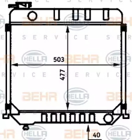 BEHR HELLA SERVICE 8MK 376 709-391 BEHR HELLA SERVICE 8MK 376 709-391