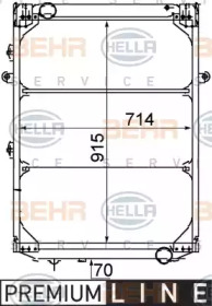 BEHR HELLA SERVICE 8MK 376 709-561