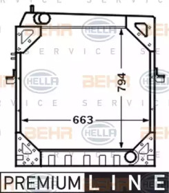 BEHR HELLA SERVICE 8MK 376 709-571