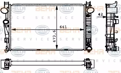 BEHR HELLA SERVICE 8MK 376 710-294