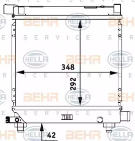 BEHR HELLA SERVICE 8MK 376 710-631