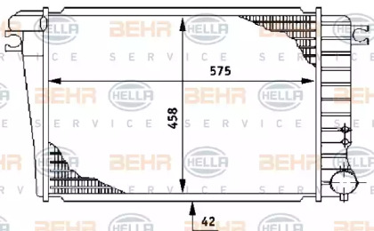 BEHR HELLA SERVICE 8MK 376 710-691 BEHR HELLA SERVICE 8MK 376 710-691