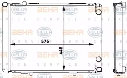 BEHR HELLA SERVICE 8MK 376 711-531