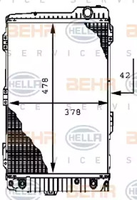 BEHR HELLA SERVICE 8MK 376 711-581 BEHR HELLA SERVICE 8MK 376 711-581