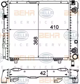 BEHR HELLA SERVICE 8MK 376 712-151