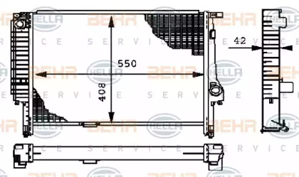 BEHR HELLA SERVICE 8MK 376 712-194