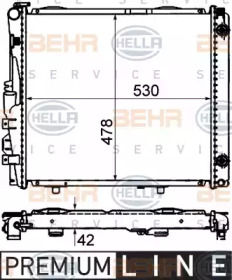 BEHR HELLA SERVICE 8MK 376 712-421