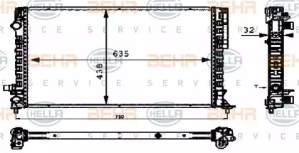 BEHR HELLA SERVICE 8MK 376 712-671