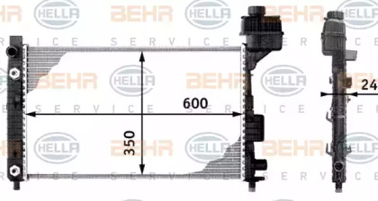 BEHR HELLA SERVICE 8MK 376 713-044