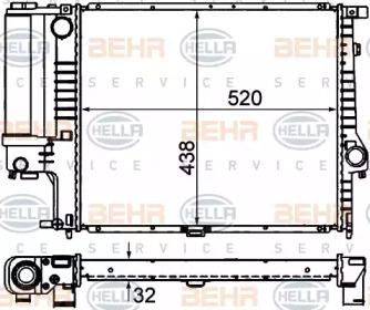 BEHR HELLA SERVICE 8MK 376 713-084