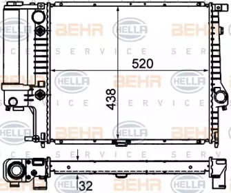 BEHR HELLA SERVICE 8MK 376 713-104