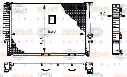 BEHR HELLA SERVICE 8MK 376 713-141