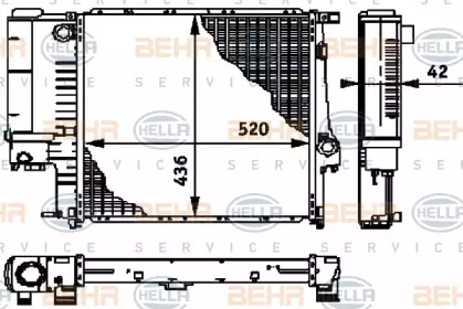 BEHR HELLA SERVICE 8MK 376 713-241